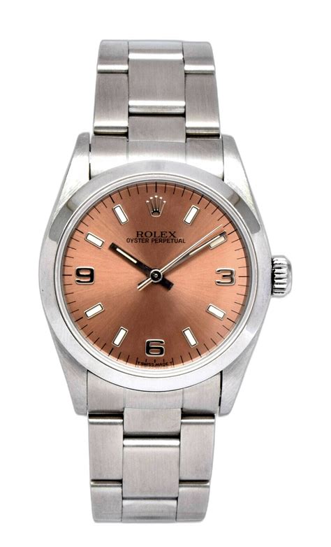 rolex quadrante salmone|Rolex Oyster Perpetual 31 67480 .